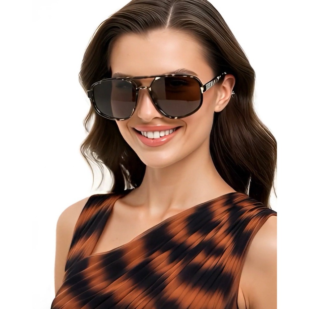 Retro Double Bridge Sunglasses Light Cat‎ Eye Women Sun Glasses Shades UV400 New